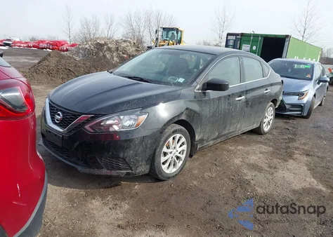 2019 Nissan Sentra Sv z USA, uszkodzony, nr VIN 3N1AB7AP4KY440057